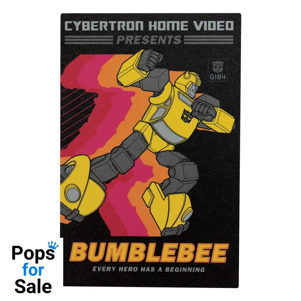 Transformers Generation 1 Medallion Bumblebee Limited Edition