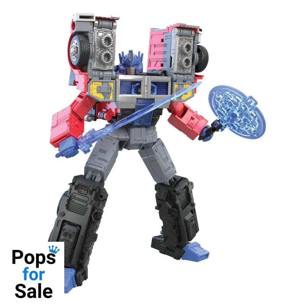 Transformers: Generation 2 Generations Legacy Voyager Action Figure 2022 Laser Optimus Prime 18 cm Action figures