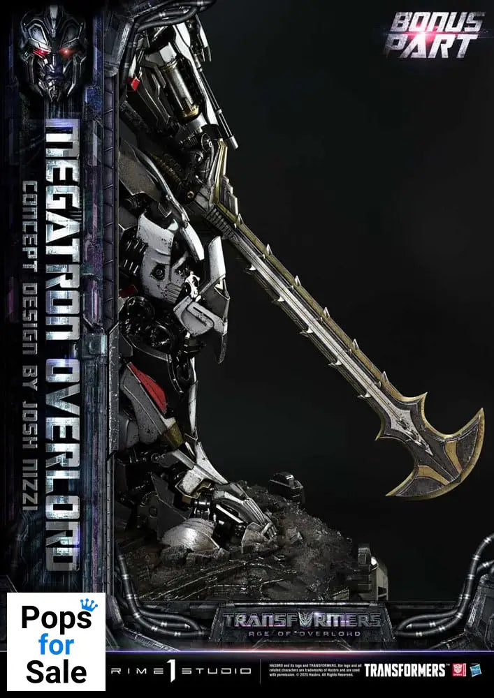 Transformers Generations I Museum Masterline Statue Megatron Overlord (Design by Josh Nizzi) Bonus Version 89 cm Statues