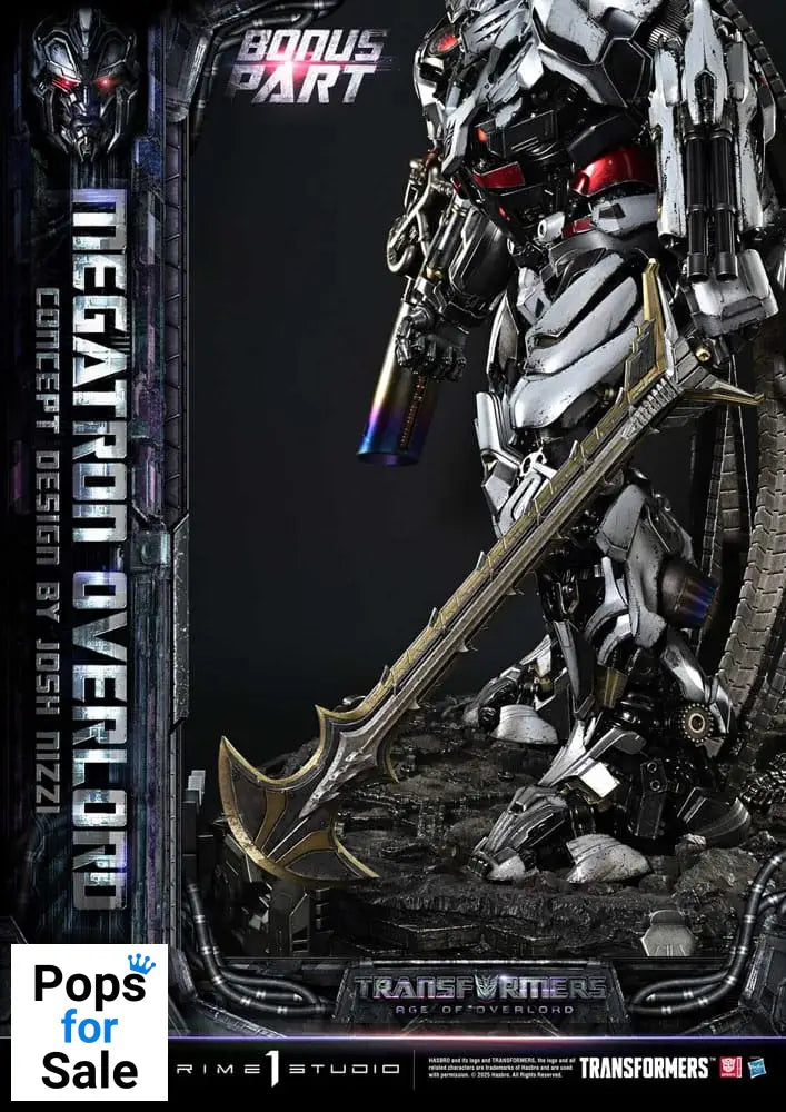 Transformers Generations I Museum Masterline Statue Megatron Overlord (Design by Josh Nizzi) Bonus Version 89 cm