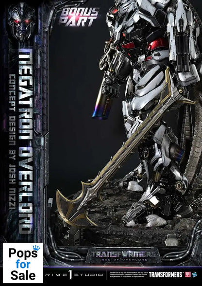 Transformers Generations I Museum Masterline Statue Megatron Overlord (Design by Josh Nizzi) Bonus Version 89 cm