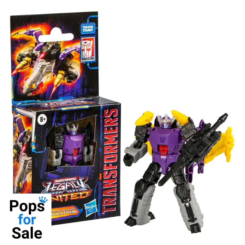 Transformers Generations Legacy United Core Class Action Figure Energon Universe Galvatron 9 cm