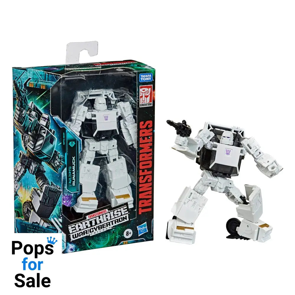 Transformers Generations War for Cybertron: Earthrise Deluxe Class Action Figure Runamuck 14 cm