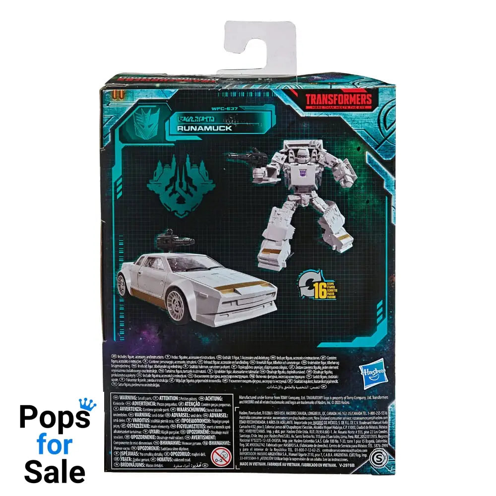 Transformers Generations War for Cybertron: Earthrise Deluxe Class Action Figure Runamuck 14 cm