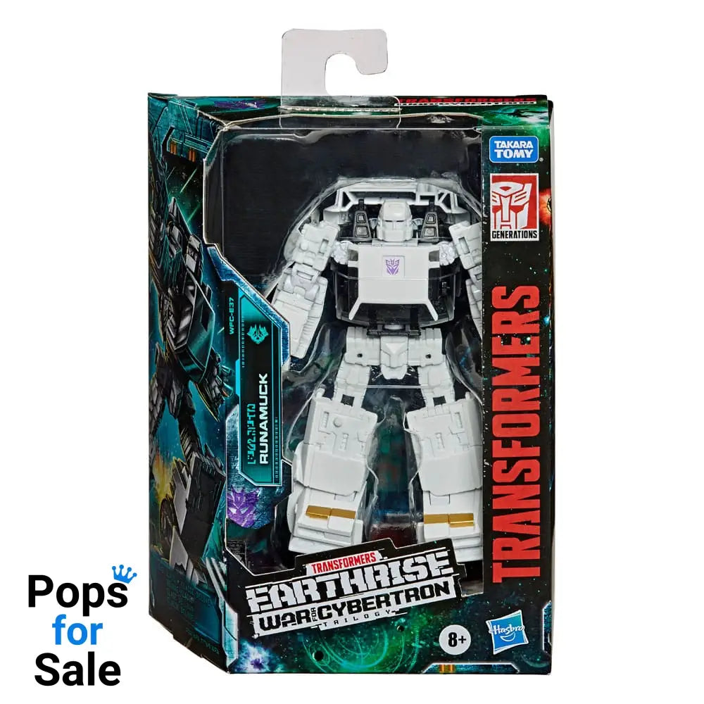 Transformers Generations War for Cybertron: Earthrise Deluxe Class Action Figure Runamuck 14 cm Action figures