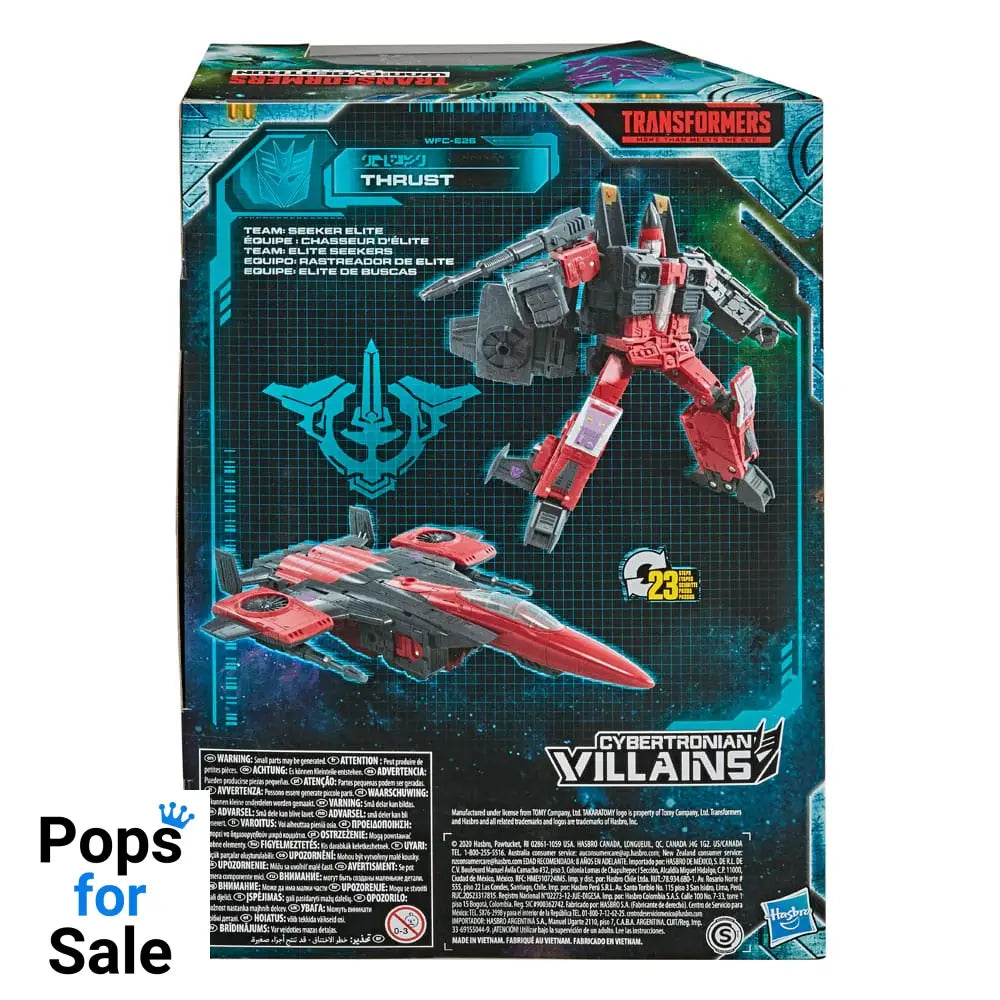 Transformers Generations War for Cybertron: Earthrise Voyager Class Action Figure Thrust 18 cm Action figures