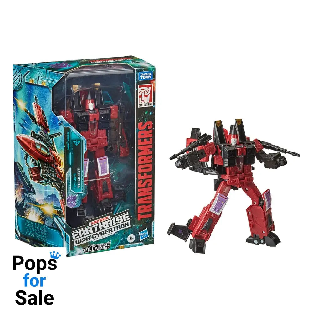 Transformers Generations War for Cybertron: Earthrise Voyager Class Action Figure Thrust 18 cm