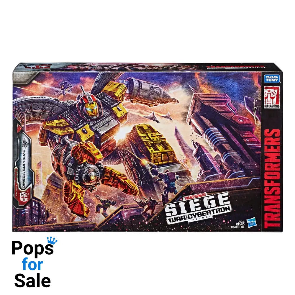 Transformers Generations War for Cybertron: Siege Titan Class Action Figure Omega Supreme 60 cm
