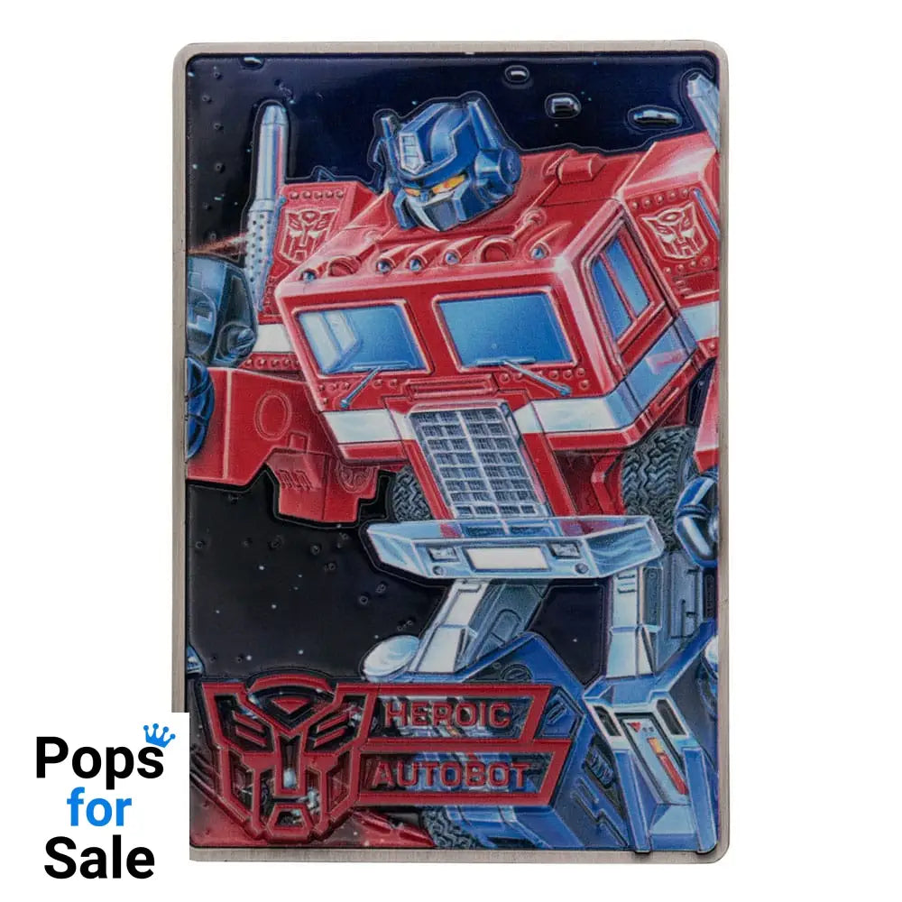 Transformers Ingot 40th Anniversary Autobots Edition Coins