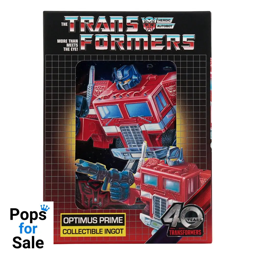 Transformers Ingot 40th Anniversary Autobots Edition Coins