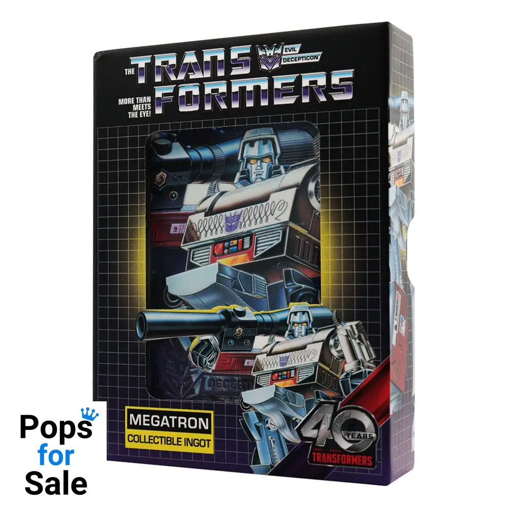 Transformers Ingot 40th Anniversary Decepticons Edition