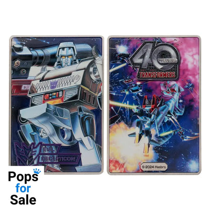 Transformers Ingot 40th Anniversary Decepticons Edition