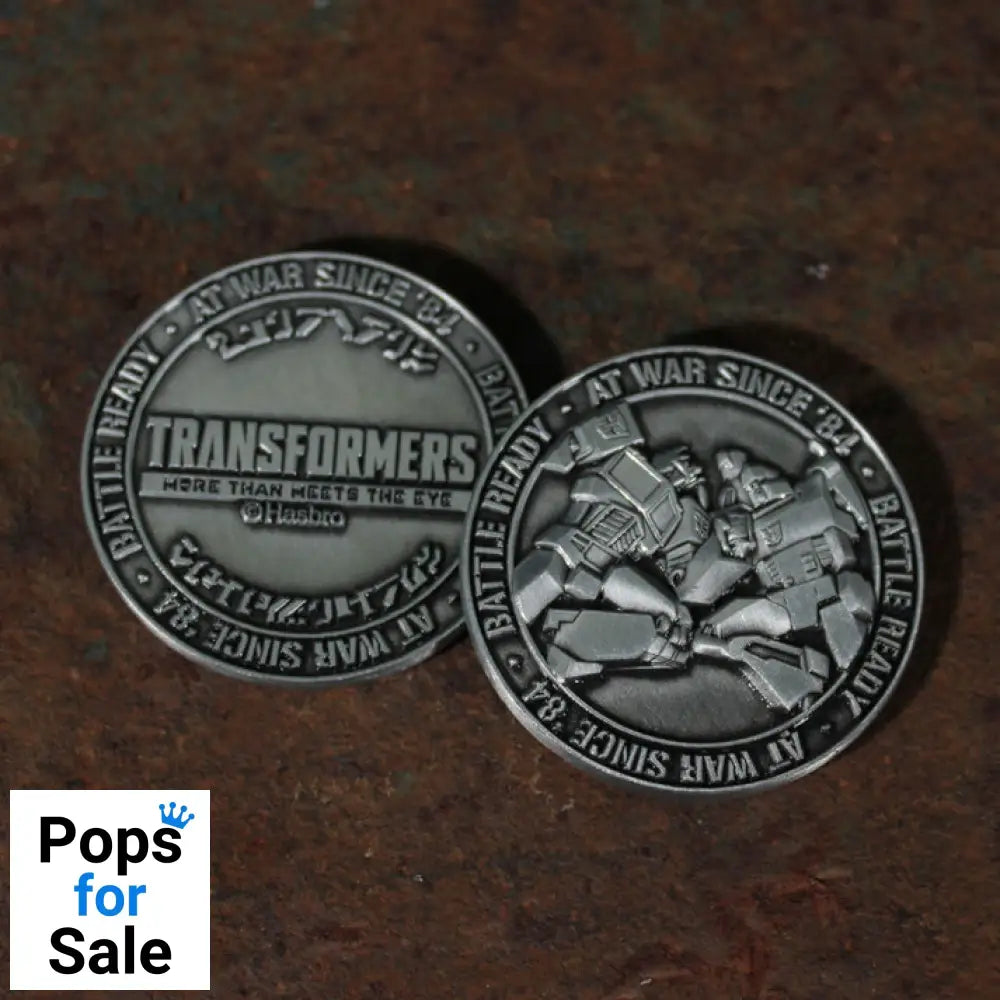 Transformers Limited Edition Collectible Coin Coin