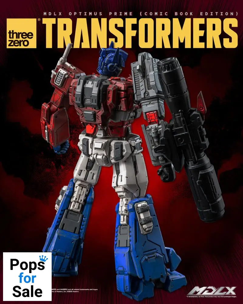 Transformers MDLX Action Figure Optimus Prime (Comic Book Edition) 18 cm