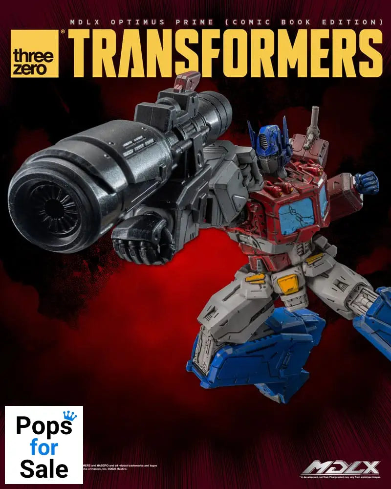 Transformers MDLX Action Figure Optimus Prime (Comic Book Edition) 18 cm