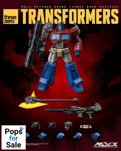 Transformers MDLX Action Figure Optimus Prime (Comic Book Edition) 18 cm