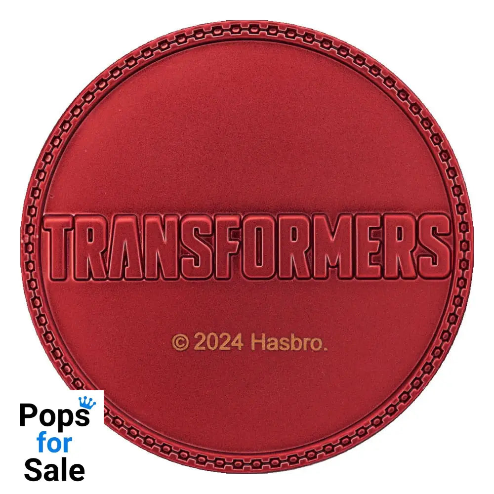 Transformers Medallion 40th Anniversary Autobot Edition