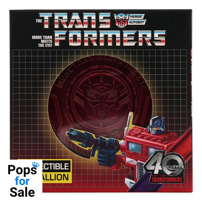 Transformers Medallion 40th Anniversary Autobot Edition Decoration