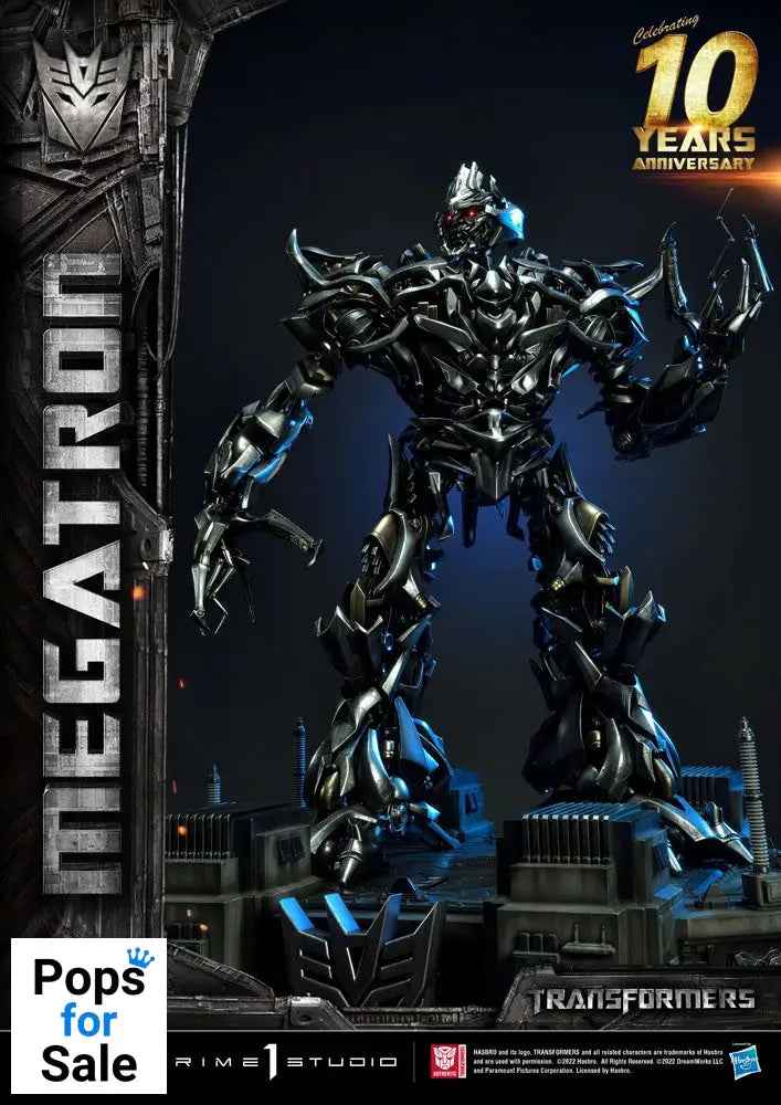 Transformers Museum Masterline Statue Megatron Deluxe Bonus Version 84 cm