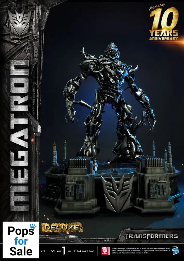 Transformers Museum Masterline Statue Megatron Deluxe Bonus Version 84 cm