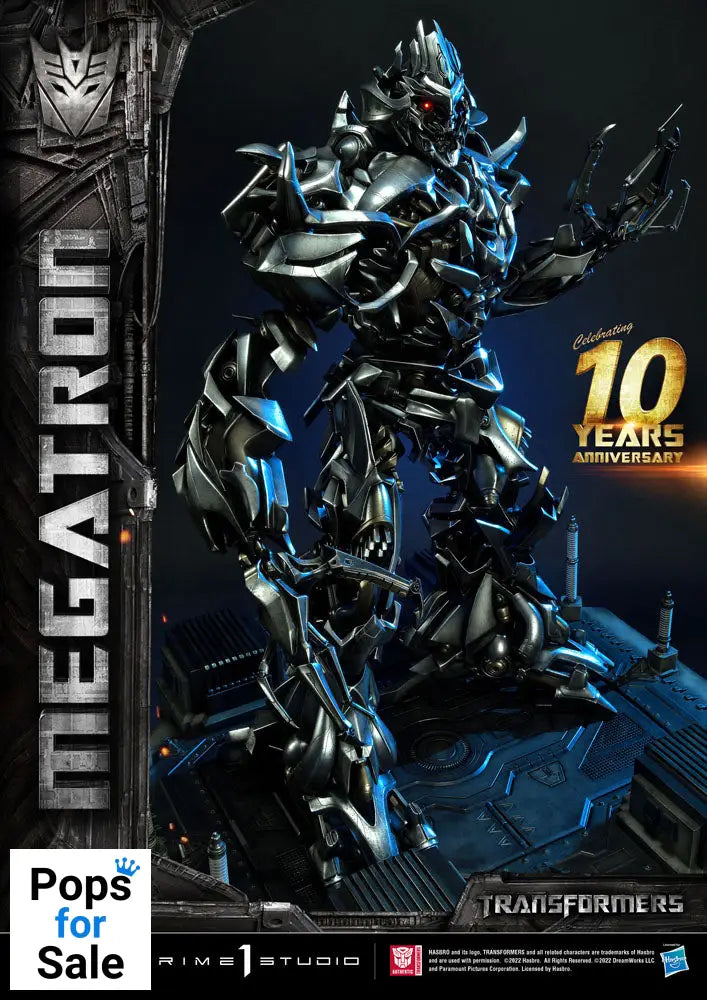 Transformers Museum Masterline Statue Megatron Deluxe Bonus Version 84 cm Statues