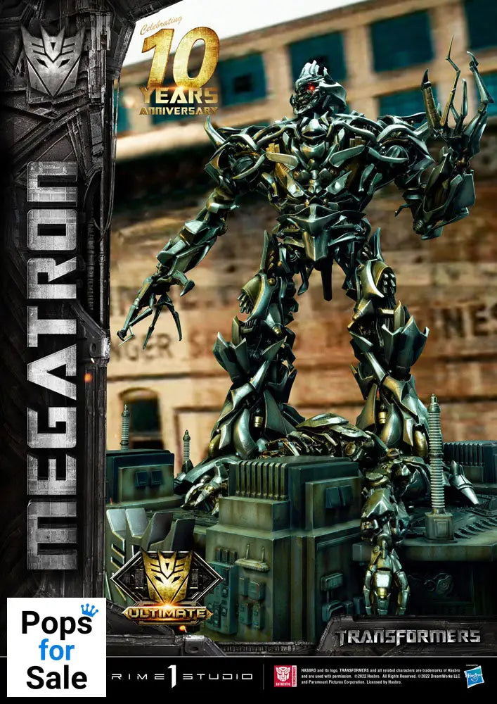 Transformers Museum Masterline Statue Megatron Ultimate Bonus Version 84 cm