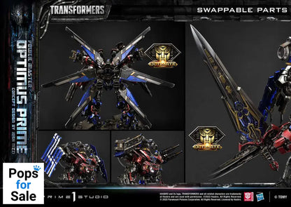 Transformers Museum Masterline Statue Powermaster Optimus Prime Concept by Josh Nizzi Ultimate Version 99 cm