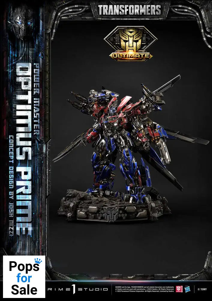 Transformers Museum Masterline Statue Powermaster Optimus Prime Concept by Josh Nizzi Ultimate Version 99 cm