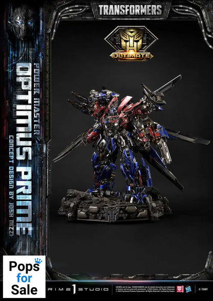 Transformers Museum Masterline Statue Powermaster Optimus Prime Concept by Josh Nizzi Ultimate Version 99 cm