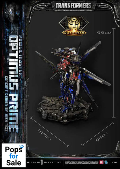 Transformers Museum Masterline Statue Powermaster Optimus Prime Concept by Josh Nizzi Ultimate Version 99 cm