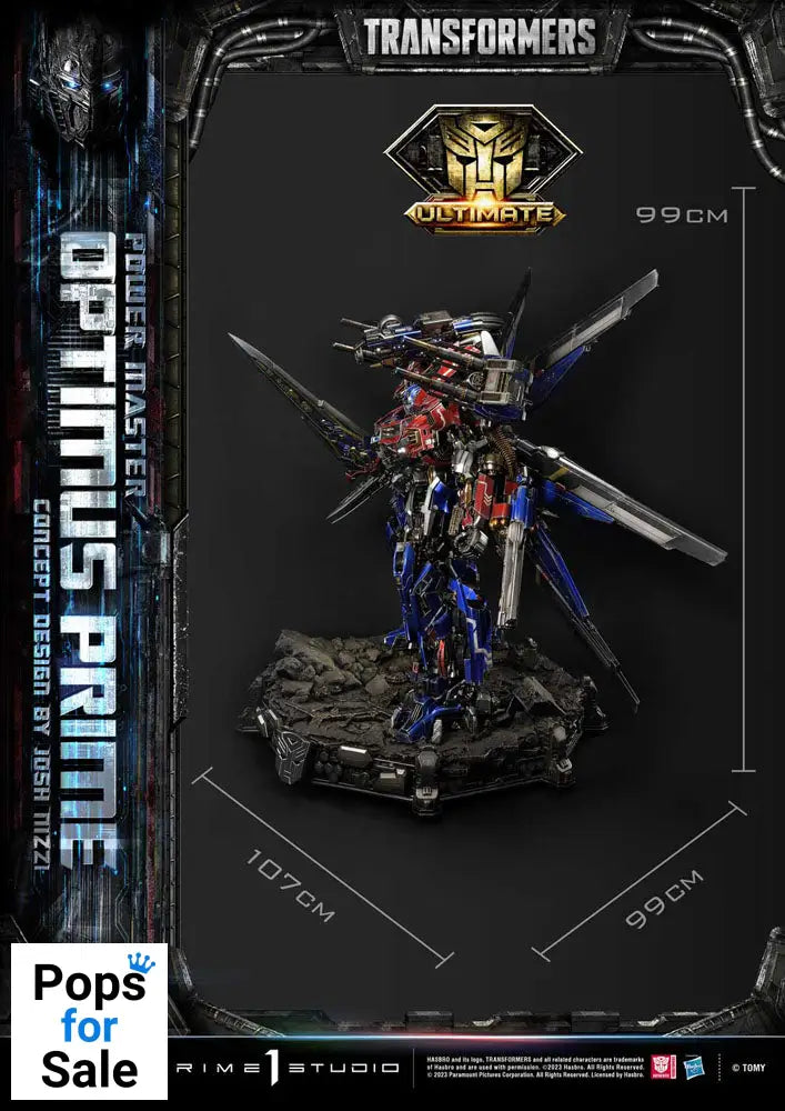 Transformers Museum Masterline Statue Powermaster Optimus Prime Concept by Josh Nizzi Ultimate Version 99 cm Statues