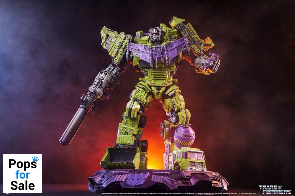 Transformers Museum Scale Statue Devastator 114 cm