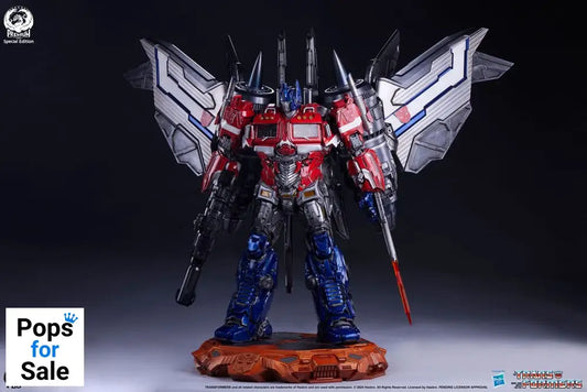 Transformers Museum Scale Statue Optimus Prime Jet Convoy Edition 87 cm Statues