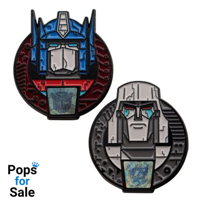 Transformers Pin Badge 2-Pack 40th Anniversary