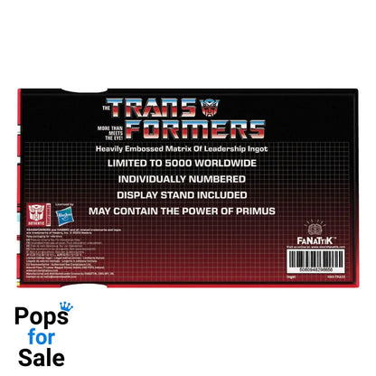 Transformers Replica Matrix of Leadership Metal Limited Edition 14 cm Replicas