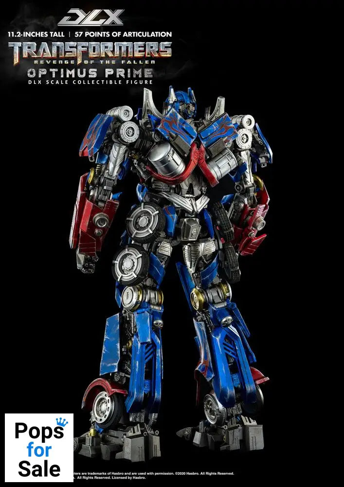 Transformers: Revenge of the Fallen DLX Action Figure 1/6 Optimus Prime 28 cm