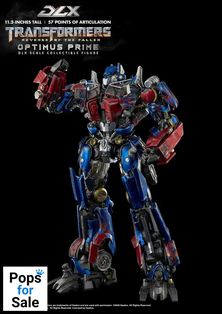 Transformers: Revenge of the Fallen DLX Action Figure 1/6 Optimus Prime 28 cm