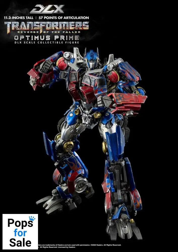 Transformers: Revenge of the Fallen DLX Action Figure 1/6 Optimus Prime 28 cm