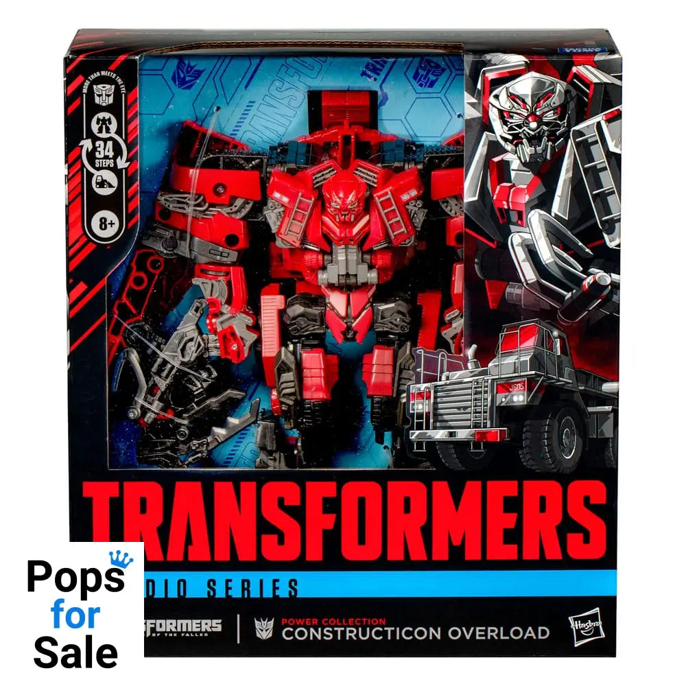 Transformers: Revenge of the Fallen Studio Series Leader Class Action Figure Power Collection Constructicon Overload 22 cm