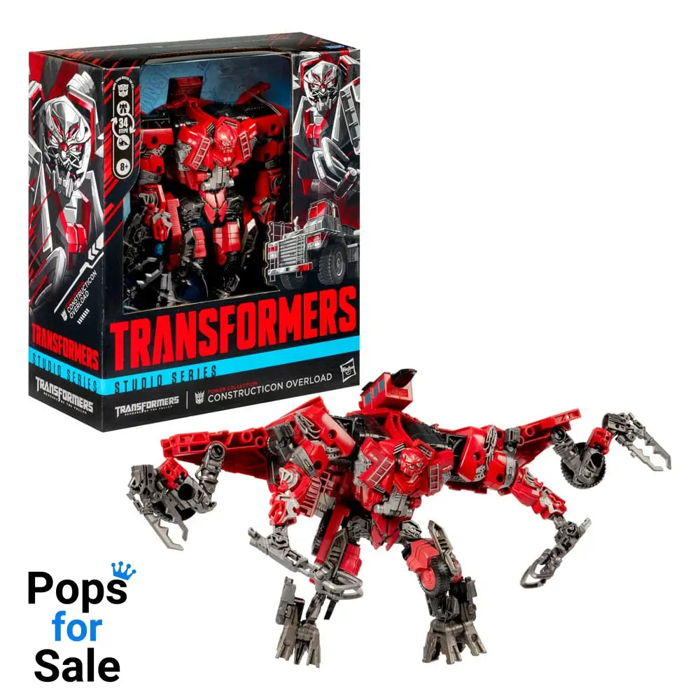 Transformers: Revenge of the Fallen Studio Series Leader Class Action Figure Power Collection Constructicon Overload 22 cm