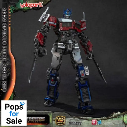 Transformers: Rise of the Beasts AMK Pro Series Plastic Model Kit Optimus Prime (Oversea Version) 20 cm Model kits