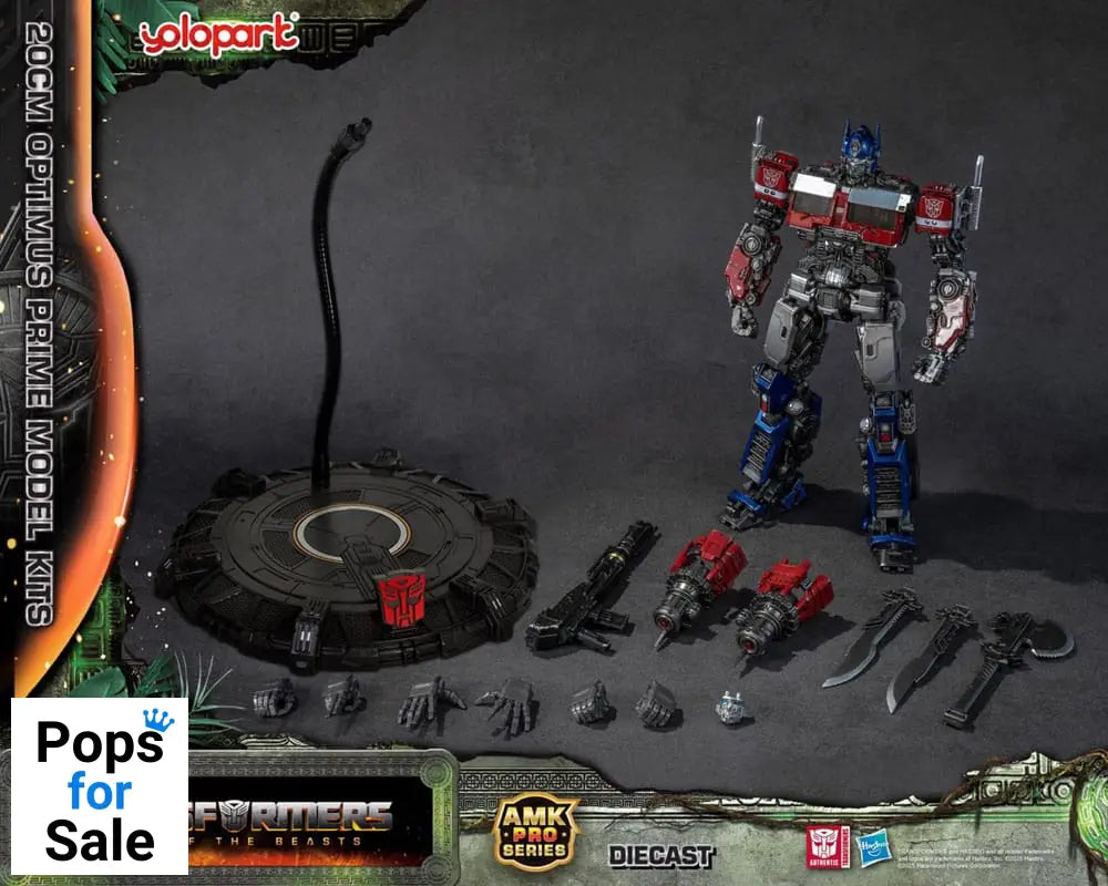 Transformers: Rise of the Beasts AMK Pro Series Plastic Model Kit Optimus Prime (Oversea Version) 20 cm