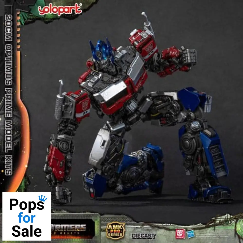 Transformers: Rise of the Beasts AMK Pro Series Plastic Model Kit Optimus Prime (Oversea Version) 20 cm Model kits