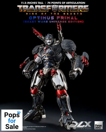 Transformers: Rise of the Beasts DLX Action Figure Optimus Primal (Beast Wars Universe Edition) 29 cm
