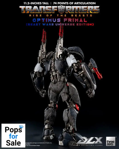 Transformers: Rise of the Beasts DLX Action Figure Optimus Primal (Beast Wars Universe Edition) 29 cm