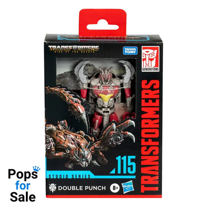 Transformers: Rise of the Beasts Generations Studio Series Deluxe Class Action Figure Double Punch 11 cm