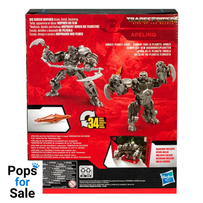 Transformers: Rise of the Beasts Generations Studio Series Leader Class Action Figure Apelinq 22 cm