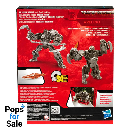 Transformers: Rise of the Beasts Generations Studio Series Leader Class Action Figure Apelinq 22 cm