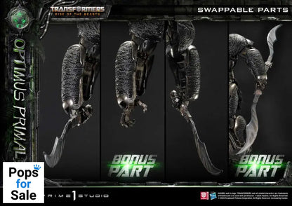 Transformers: Rise of the Beasts Museum Masterline Statue Optimus Primal Ultimate Bonus Version 72 cm