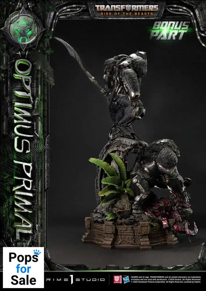 Transformers: Rise of the Beasts Museum Masterline Statue Optimus Primal Ultimate Bonus Version 72 cm Statues